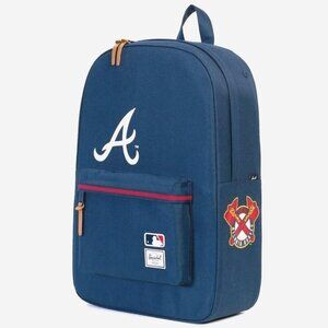 MLB Atlanta Braves Multi-Use Adult Size Backpack Herschel Supply Laptop Pocket